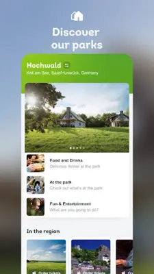 Landal GreenParks App android App screenshot 7